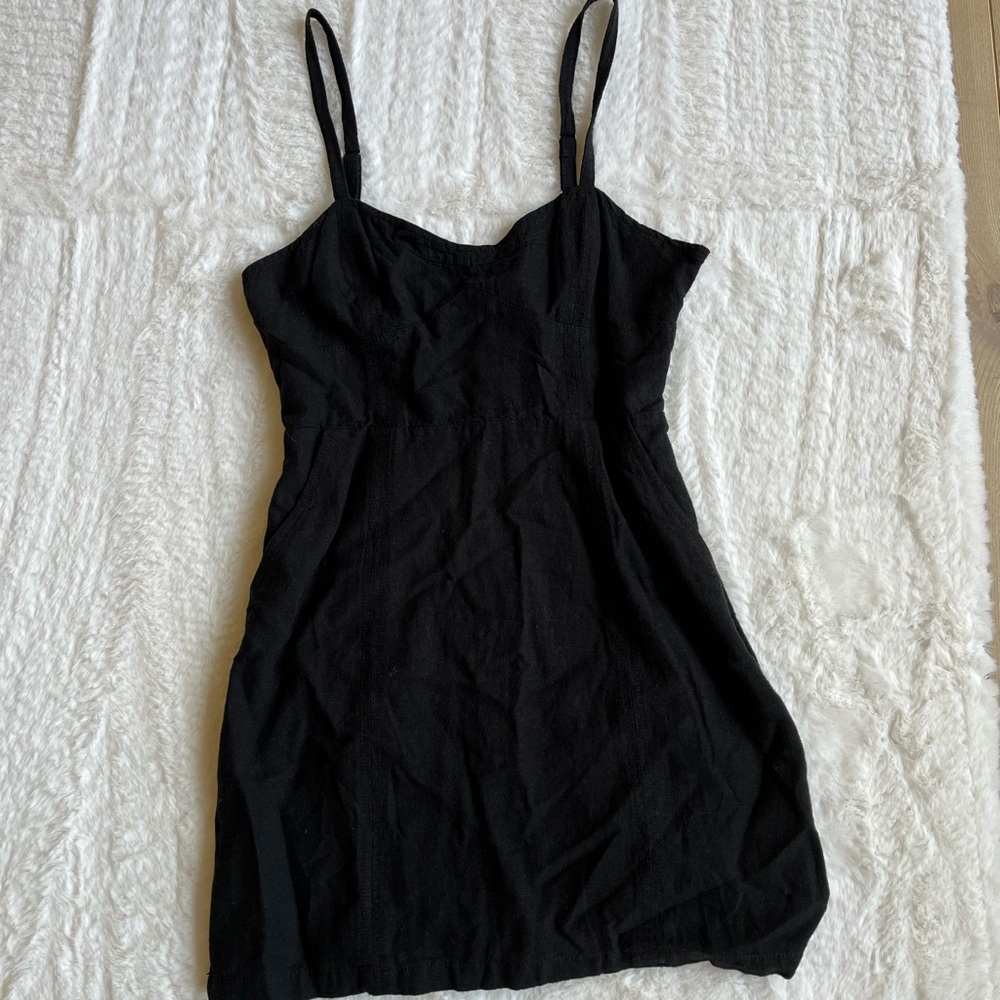 Urban Outfitters Casual Mini Black Dress
